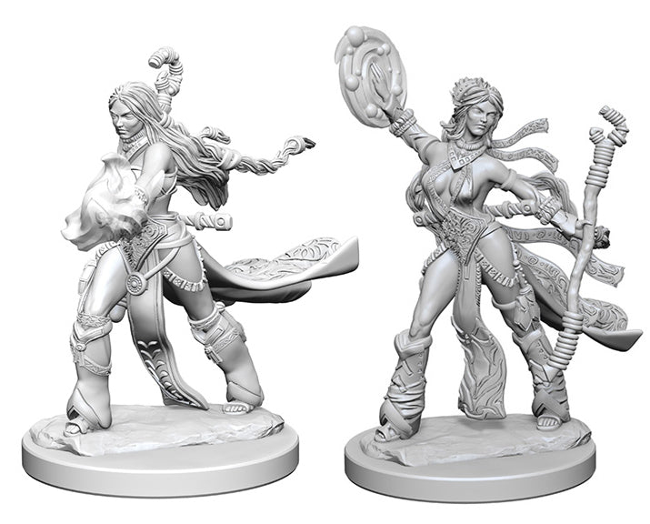 Wizkids Pathfinder Deep Cuts Unpainted Miniatures: W1 Human Female Sorcerer | Dragon's Lair Comics and Fantasy Houston TX