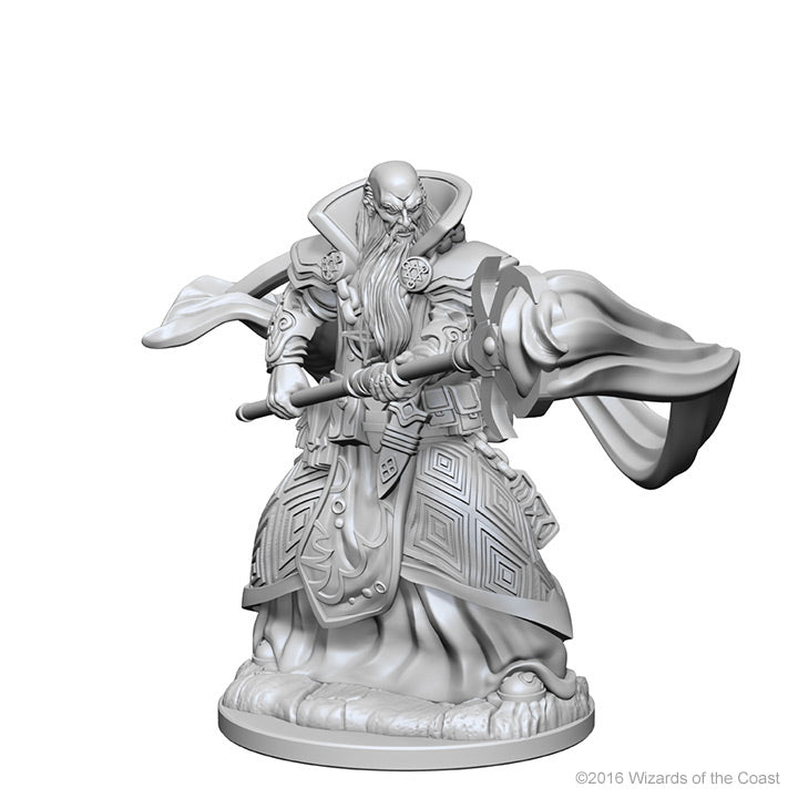 Wizkids Dungeons and Dragons Nolzur`s Marvelous Unpainted Miniatures: W1 Human Male Wizard | Dragon's Lair Comics and Fantasy Houston TX