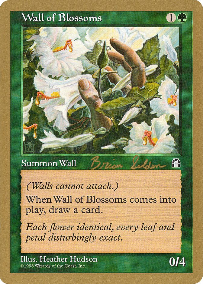 Wall of Blossoms (Brian Selden) [World Championship Decks 1998] | Dragon's Lair Comics and Fantasy Houston TX