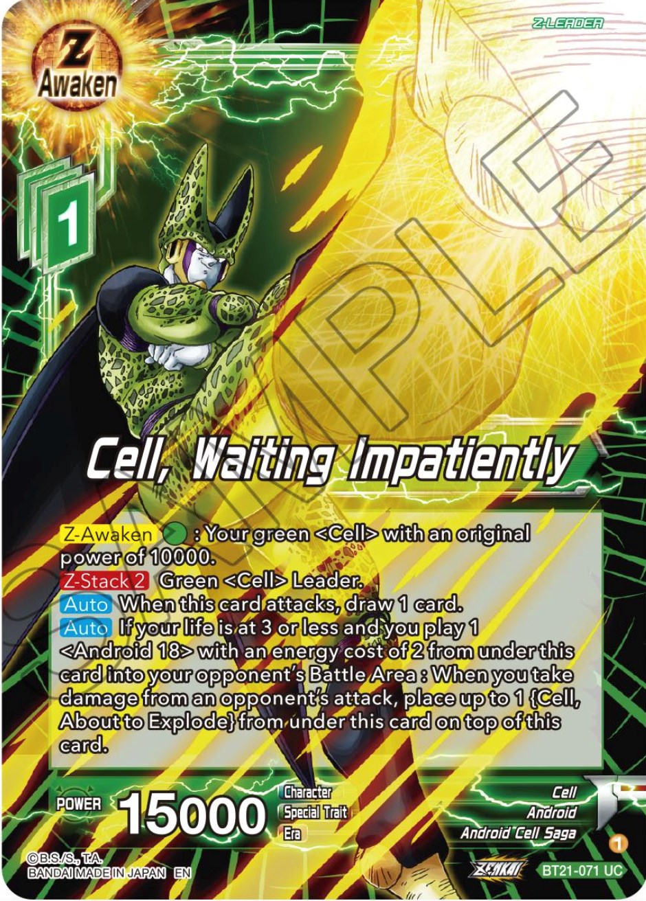 Cell, Waiting Impatiently (BT21-071) [Wild Resurgence] | Dragon's Lair Comics and Fantasy Houston TX