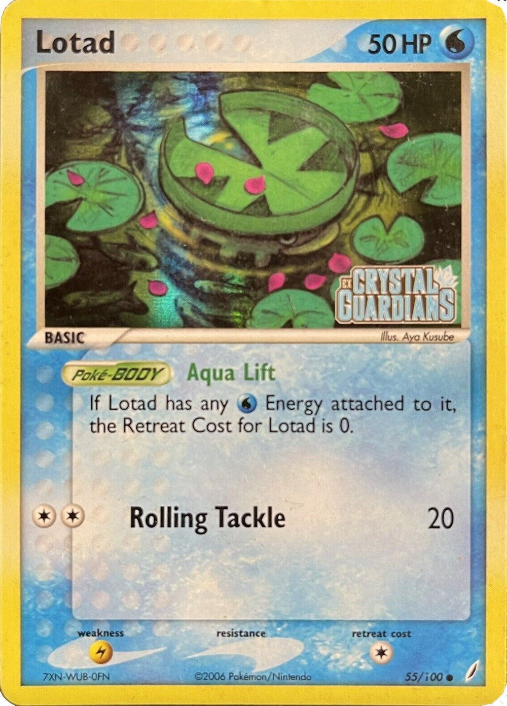 Lotad (055/100) (Theme Deck Exclusive) [EX: Crystal Guardians] | Dragon's Lair Comics and Fantasy Houston TX