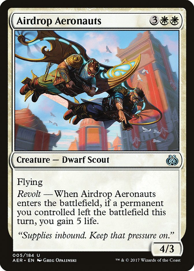 Airdrop Aeronauts [Aether Revolt] | Dragon's Lair Comics and Fantasy Houston TX