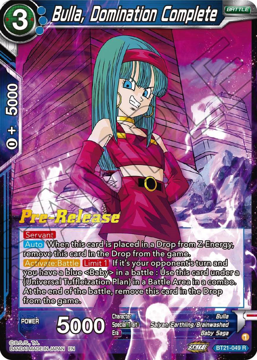 Bulla, Domination Complete (BT21-049) [Wild Resurgence Pre-Release Cards] | Dragon's Lair Comics and Fantasy Houston TX