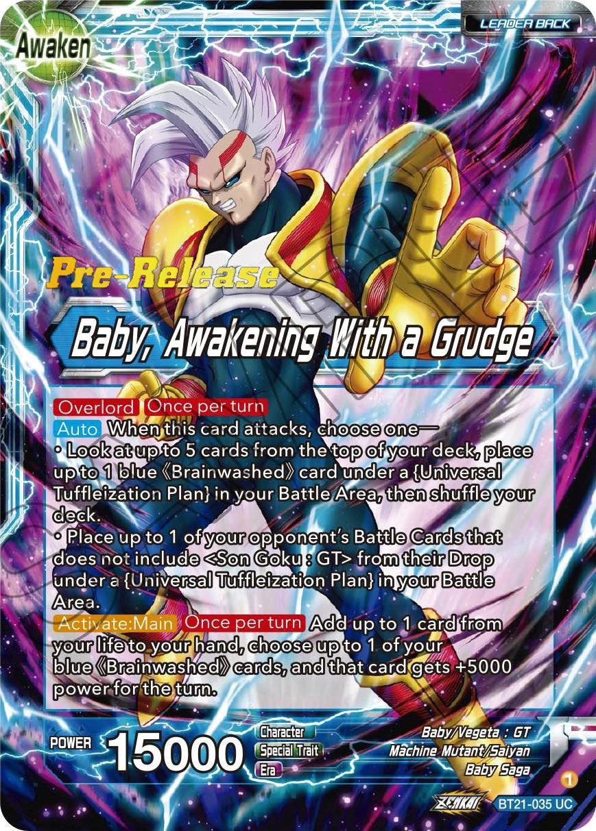 Baby // Baby, Awakening With a Grudge (BT21-035) [Wild Resurgence Pre-Release Cards] | Dragon's Lair Comics and Fantasy Houston TX