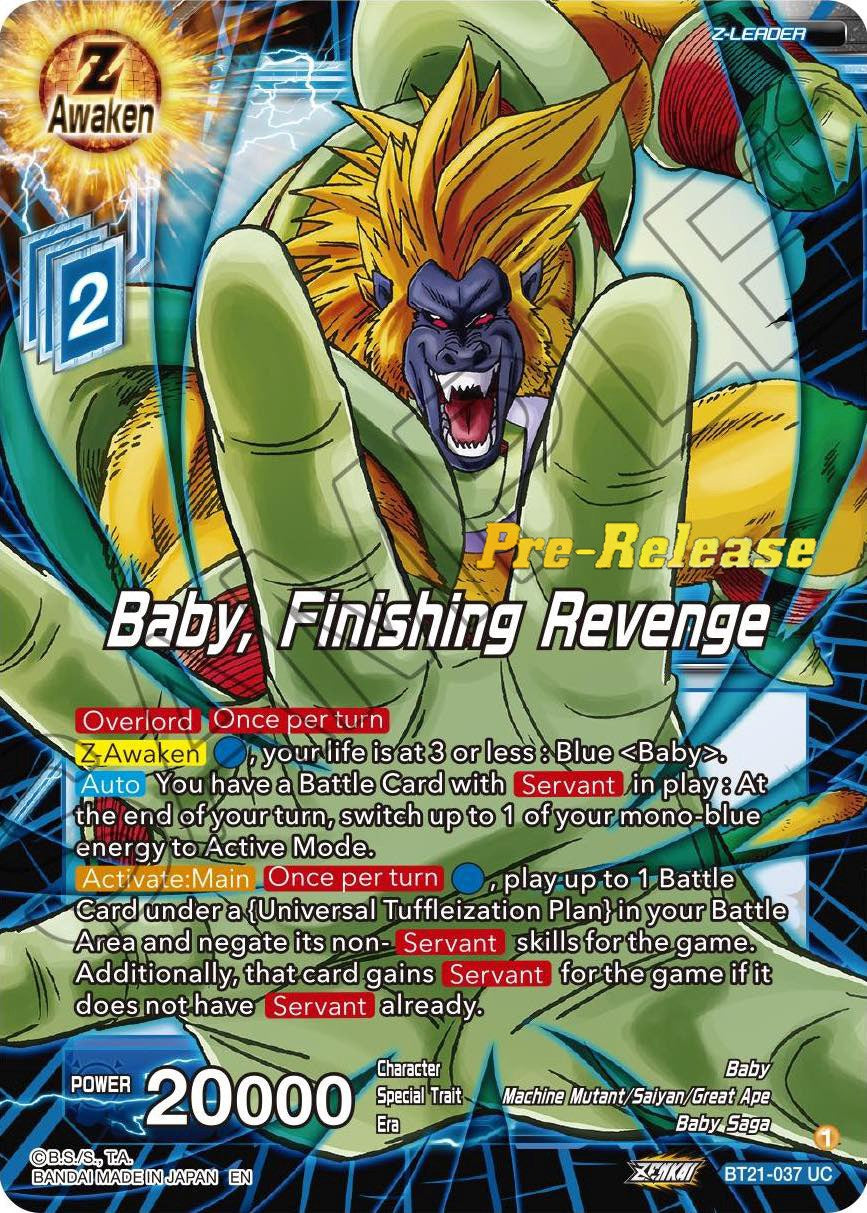 Baby, Finishing Revenge (BT21-037) [Wild Resurgence Pre-Release Cards] | Dragon's Lair Comics and Fantasy Houston TX