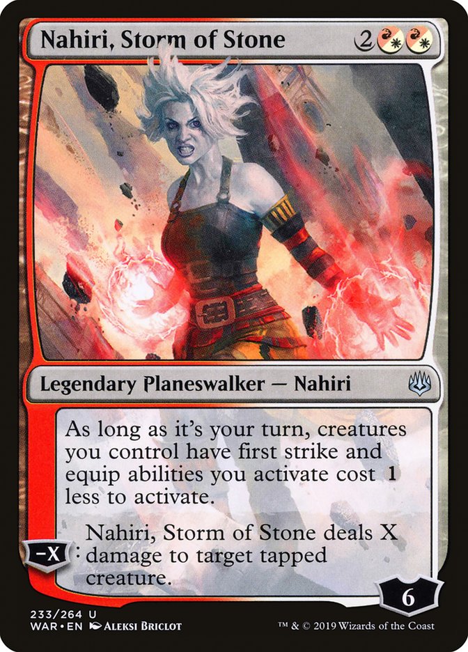 Nahiri, Storm of Stone [War of the Spark] | Dragon's Lair Comics and Fantasy Houston TX