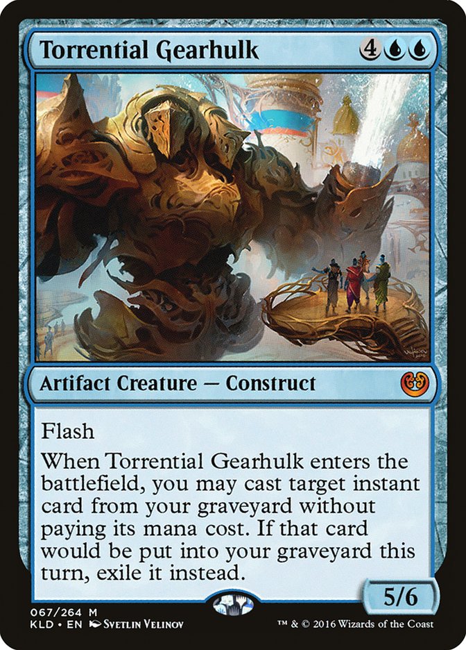 Torrential Gearhulk [Kaladesh] | Dragon's Lair Comics and Fantasy Houston TX