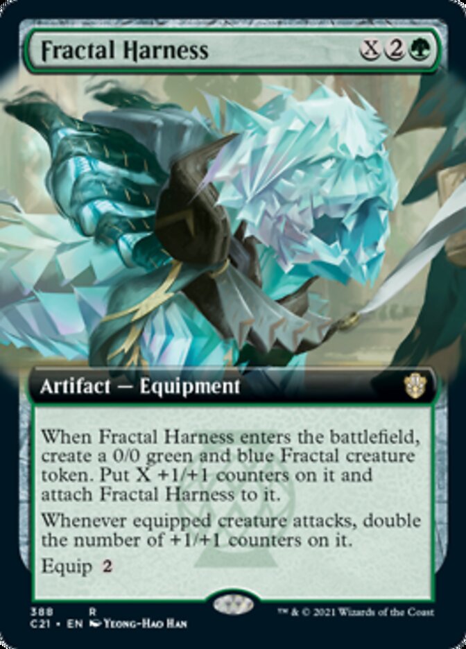 Fractal Harness (Extended Art) [Commander 2021] | Dragon's Lair Comics and Fantasy Houston TX