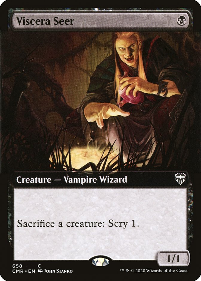 Viscera Seer (Extended Art) [Commander Legends] | Dragon's Lair Comics and Fantasy Houston TX