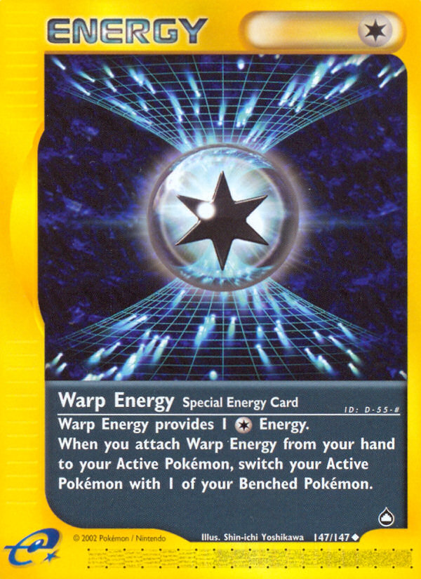 Warp Energy (147/147) [Aquapolis] | Dragon's Lair Comics and Fantasy Houston TX