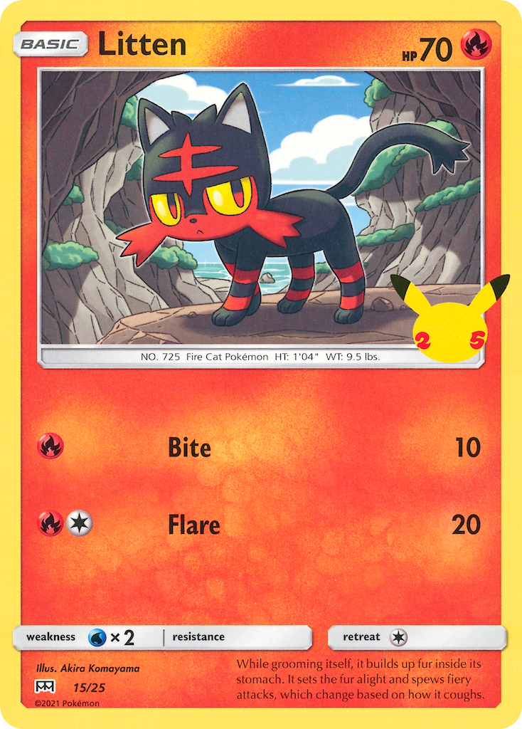 Litten (15/25) [McDonald's 25th Anniversary] | Dragon's Lair Comics and Fantasy Houston TX