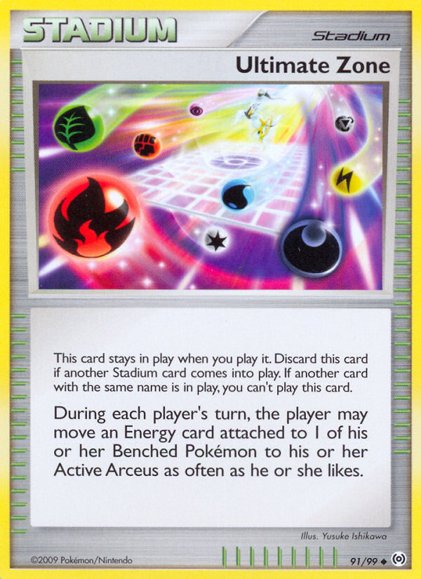 Ultimate Zone (91/99) [Platinum: Arceus] | Dragon's Lair Comics and Fantasy Houston TX