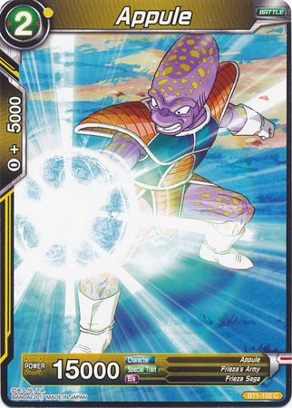 Appule (BT1-102) [Galactic Battle] | Dragon's Lair Comics and Fantasy Houston TX