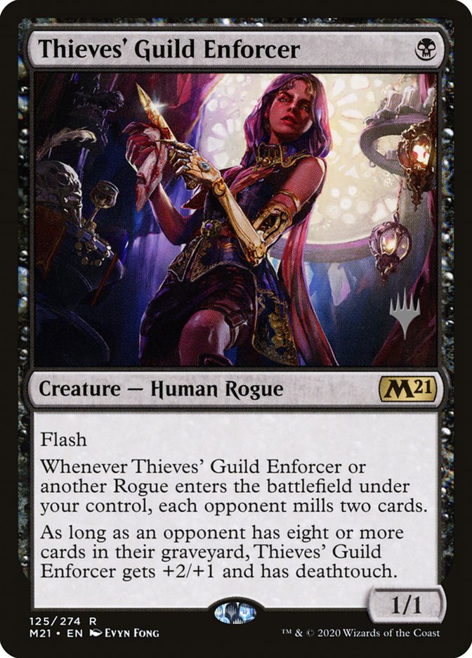 Thieves' Guild Enforcer (Promo Pack) [Core Set 2021 Promos] | Dragon's Lair Comics and Fantasy Houston TX