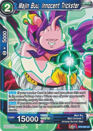 Majin Buu, Innocent Trickster (BT9-032) [Universal Onslaught] | Dragon's Lair Comics and Fantasy Houston TX