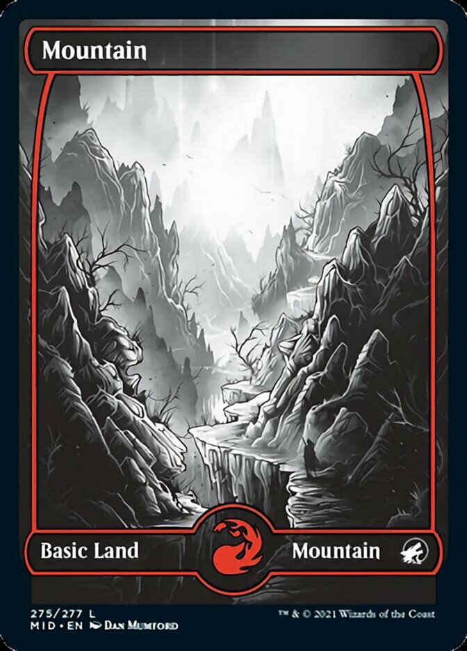 Mountain (275) [Innistrad: Midnight Hunt] | Dragon's Lair Comics and Fantasy Houston TX