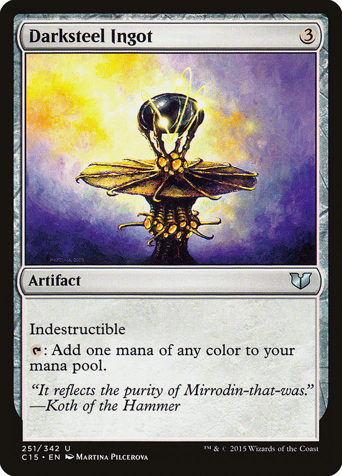 Darksteel Ingot [Commander 2015] | Dragon's Lair Comics and Fantasy Houston TX