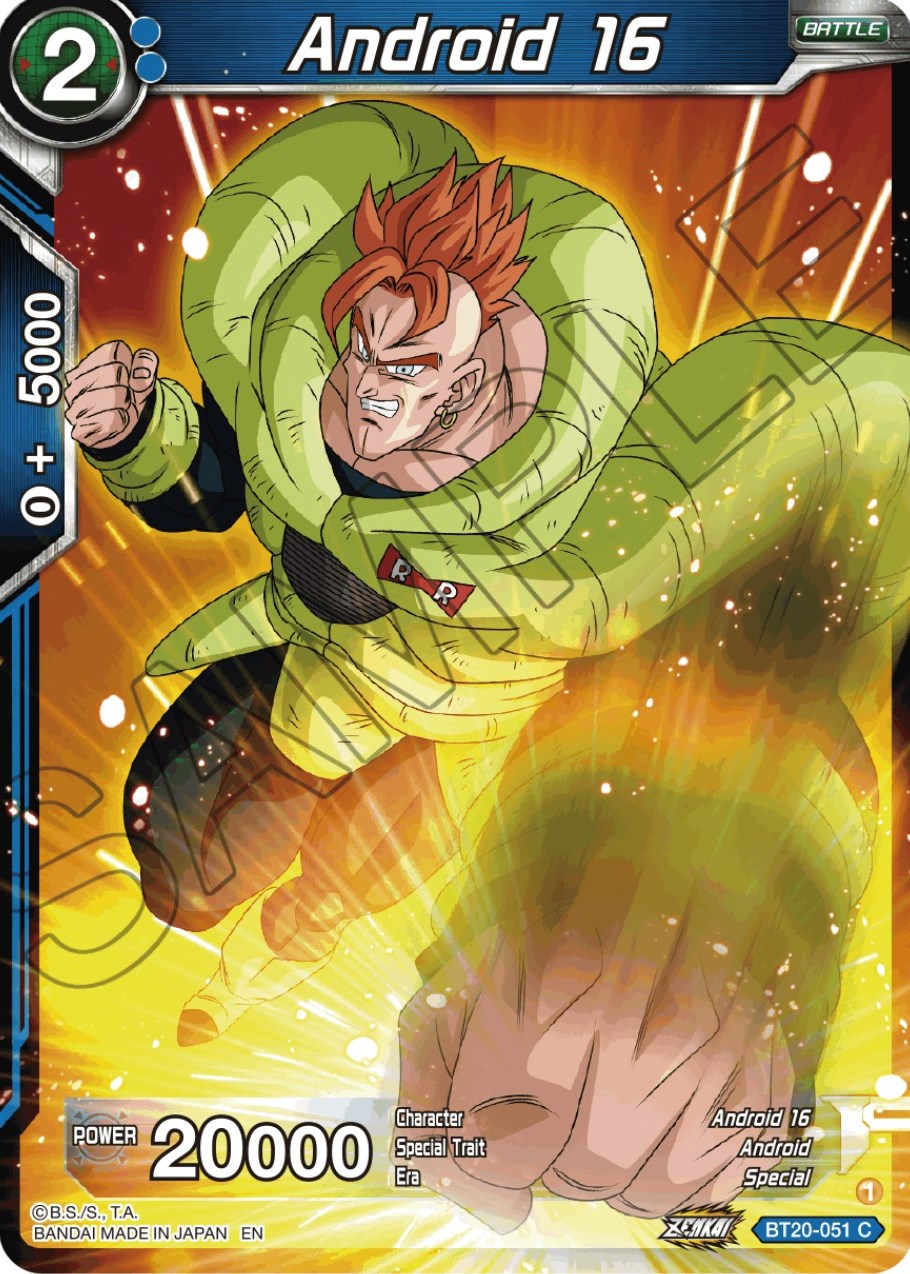 Android 16 (BT20-051) [Power Absorbed] | Dragon's Lair Comics and Fantasy Houston TX