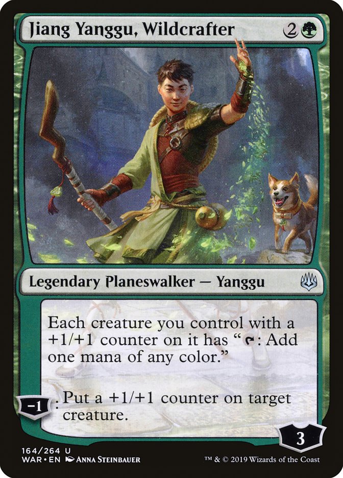 Jiang Yanggu, Wildcrafter [War of the Spark] | Dragon's Lair Comics and Fantasy Houston TX