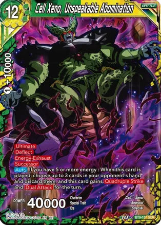 Cell Xeno, Unspeakable Abomination (BT9-137) [Mythic Booster] | Dragon's Lair Comics and Fantasy Houston TX