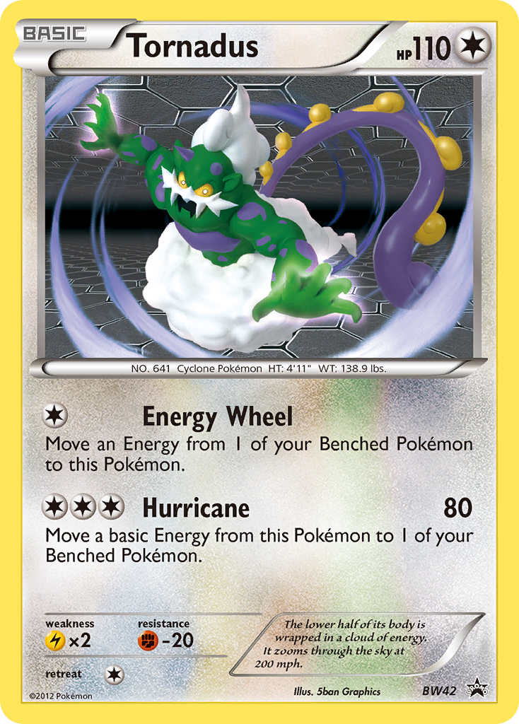 Tornadus (BW42) [Black & White: Black Star Promos] | Dragon's Lair Comics and Fantasy Houston TX