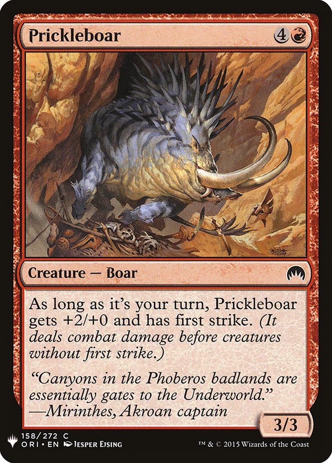 Prickleboar [Mystery Booster] | Dragon's Lair Comics and Fantasy Houston TX