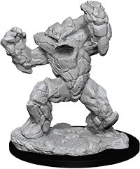 Wizkids  Dungeons and Dragons Nolzur`s Marvelous Unpainted Miniatures: W12.5 Earth Elemental | Dragon's Lair Comics and Fantasy Houston TX