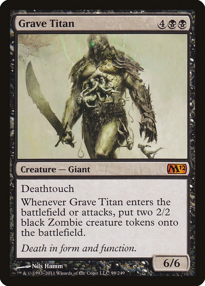 Grave Titan [Magic 2012] | Dragon's Lair Comics and Fantasy Houston TX