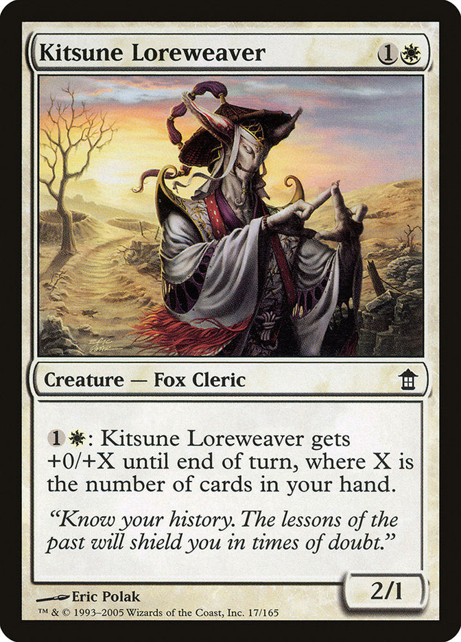 Kitsune Loreweaver [Saviors of Kamigawa] | Dragon's Lair Comics and Fantasy Houston TX