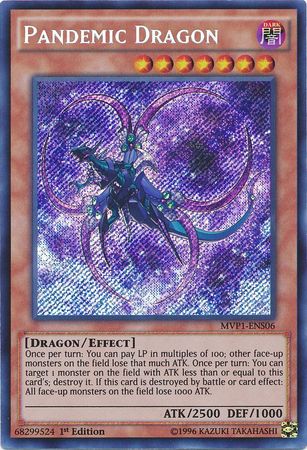 Pandemic Dragon [MVP1-ENS06] Secret Rare | Dragon's Lair Comics and Fantasy Houston TX