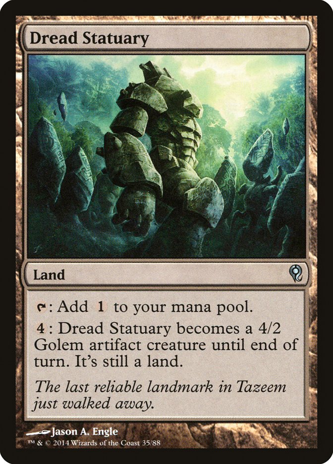 Dread Statuary [Duel Decks: Jace vs. Vraska] | Dragon's Lair Comics and Fantasy Houston TX