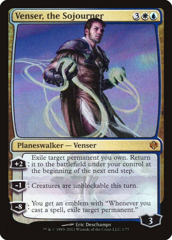 Venser, the Sojourner [Duel Decks: Venser vs. Koth] | Dragon's Lair Comics and Fantasy Houston TX