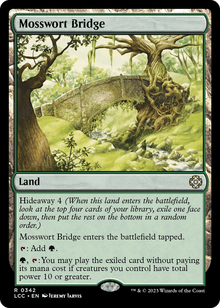 Mosswort Bridge [The Lost Caverns of Ixalan Commander] | Dragon's Lair Comics and Fantasy Houston TX