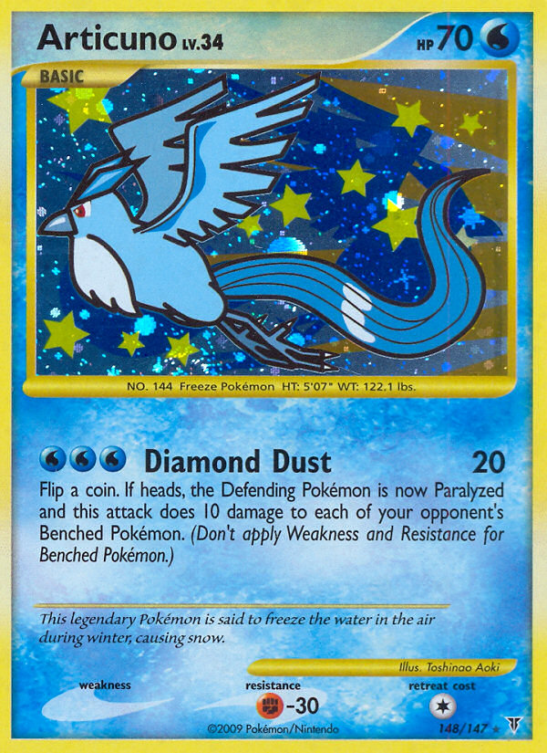 Articuno (148/147) [Platinum: Supreme Victors] | Dragon's Lair Comics and Fantasy Houston TX