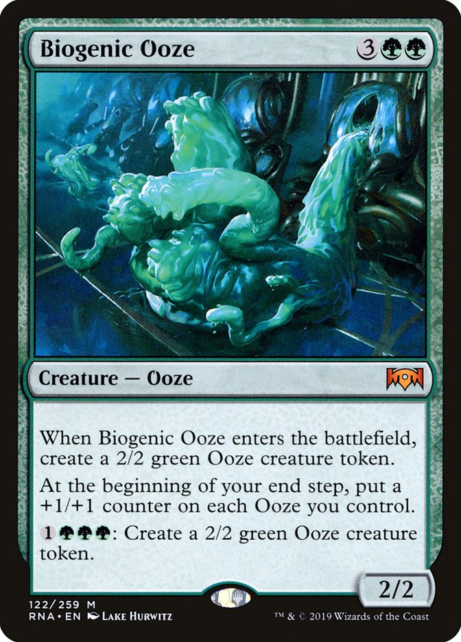 Biogenic Ooze [Ravnica Allegiance] | Dragon's Lair Comics and Fantasy Houston TX