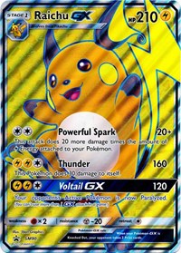 Raichu GX (SM90) (Jumbo Card) [Sun & Moon: Black Star Promos] | Dragon's Lair Comics and Fantasy Houston TX