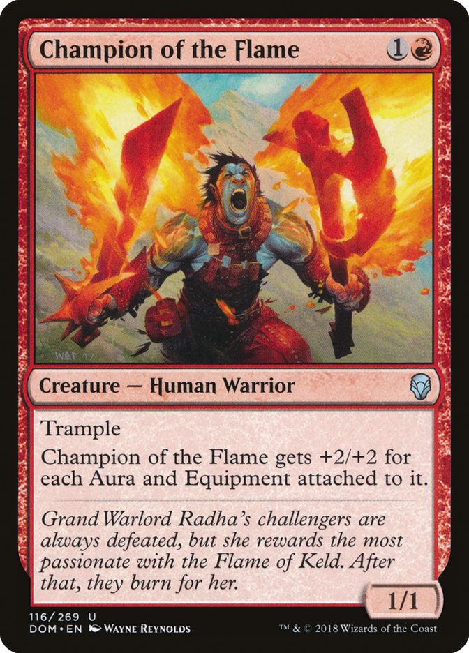 Champion of the Flame [Dominaria] | Dragon's Lair Comics and Fantasy Houston TX