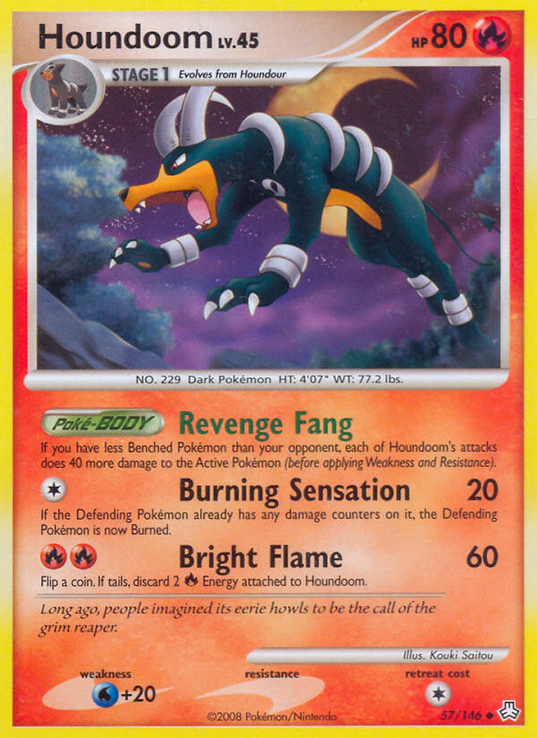 Houndoom (57/146) [Diamond & Pearl: Legends Awakened] | Dragon's Lair Comics and Fantasy Houston TX