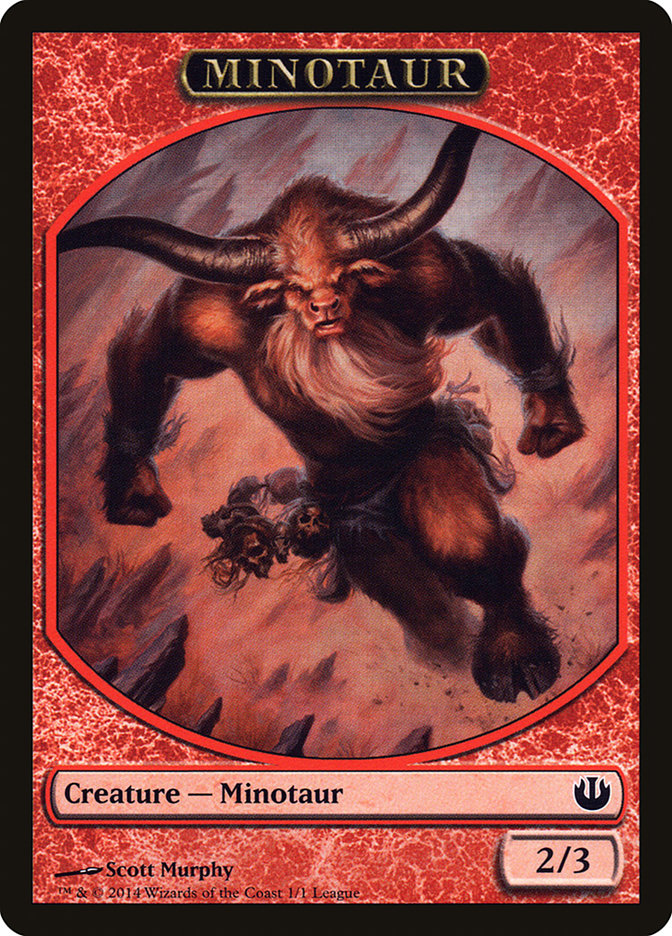 Minotaur Token [League Tokens 2014] | Dragon's Lair Comics and Fantasy Houston TX