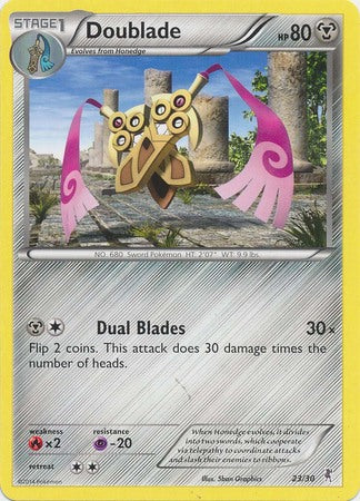 Doublade (23/30) [XY: Trainer Kit 1 - Bisharp] | Dragon's Lair Comics and Fantasy Houston TX