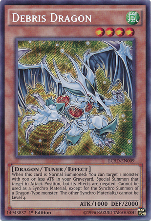 Debris Dragon [LC5D-EN009] Secret Rare | Dragon's Lair Comics and Fantasy Houston TX