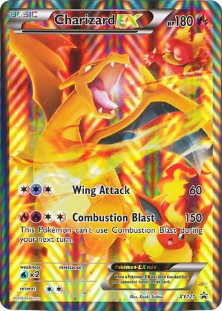 Charizard EX (XY121) (Jumbo Card) [XY: Black Star Promos] | Dragon's Lair Comics and Fantasy Houston TX