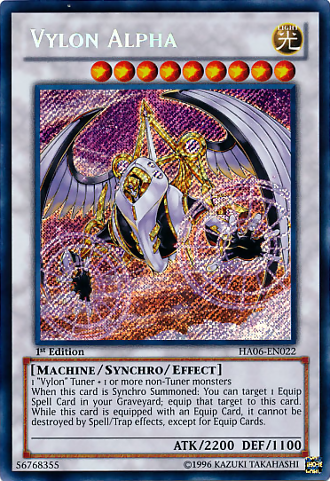 Vylon Alpha [HA06-EN022] Secret Rare | Dragon's Lair Comics and Fantasy Houston TX