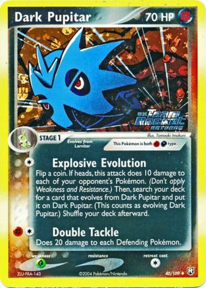 Dark Pupitar (40/109) (Stamped) [EX: Team Rocket Returns] | Dragon's Lair Comics and Fantasy Houston TX