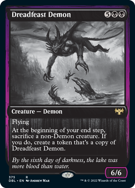 Dreadfeast Demon [Innistrad: Double Feature] | Dragon's Lair Comics and Fantasy Houston TX