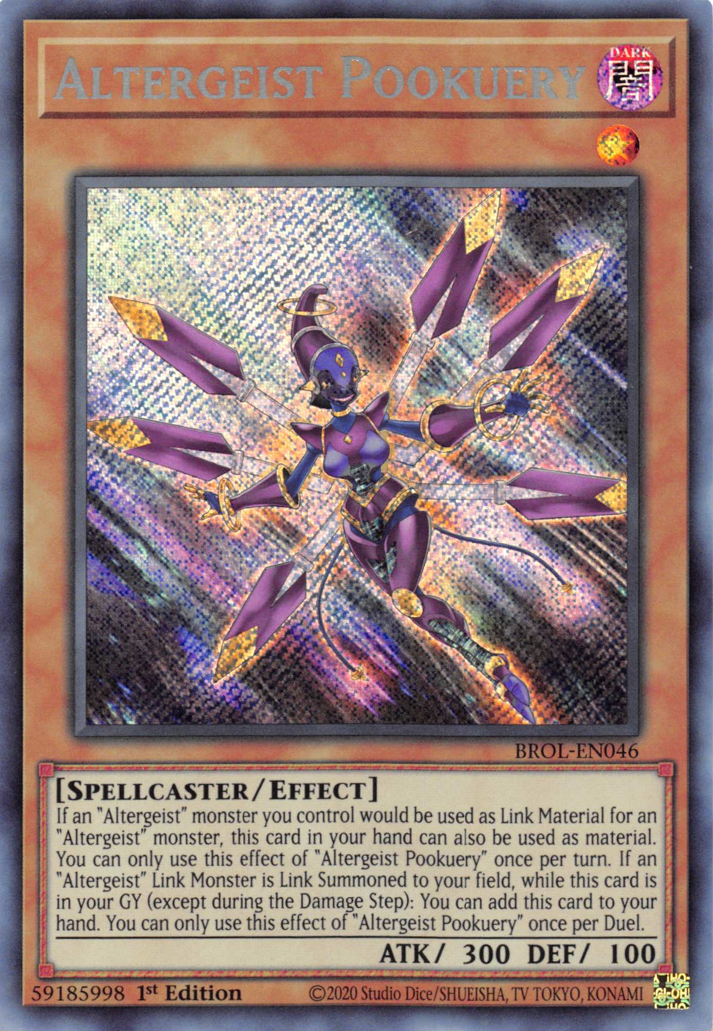 Altergeist Pookuery [BROL-EN046] Secret Rare | Dragon's Lair Comics and Fantasy Houston TX