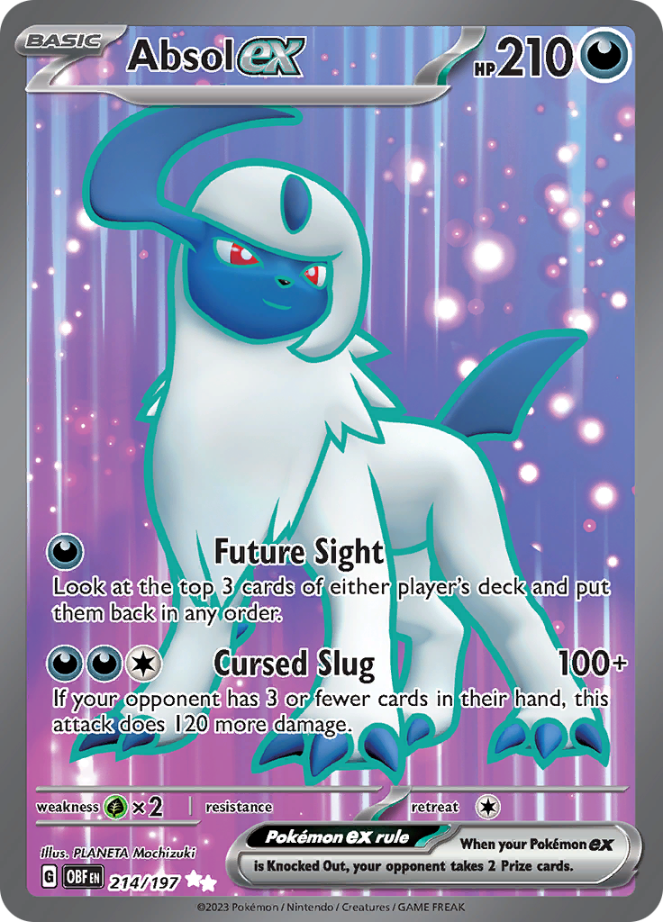 Absol ex (214/197) [Scarlet & Violet: Obsidian Flames] | Dragon's Lair Comics and Fantasy Houston TX