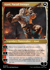 Ajani, Nacatl Pariah // Ajani, Nacatl Avenger [Modern Horizons 3] | Dragon's Lair Comics and Fantasy Houston TX