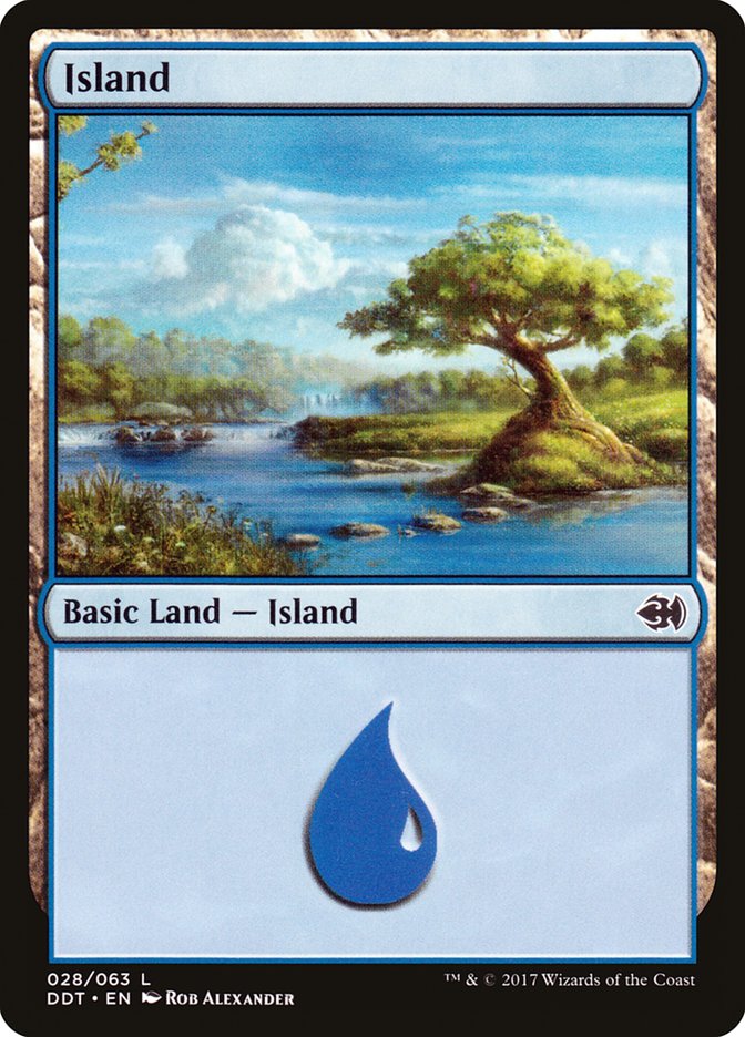 Island (28) [Duel Decks: Merfolk vs. Goblins] | Dragon's Lair Comics and Fantasy Houston TX