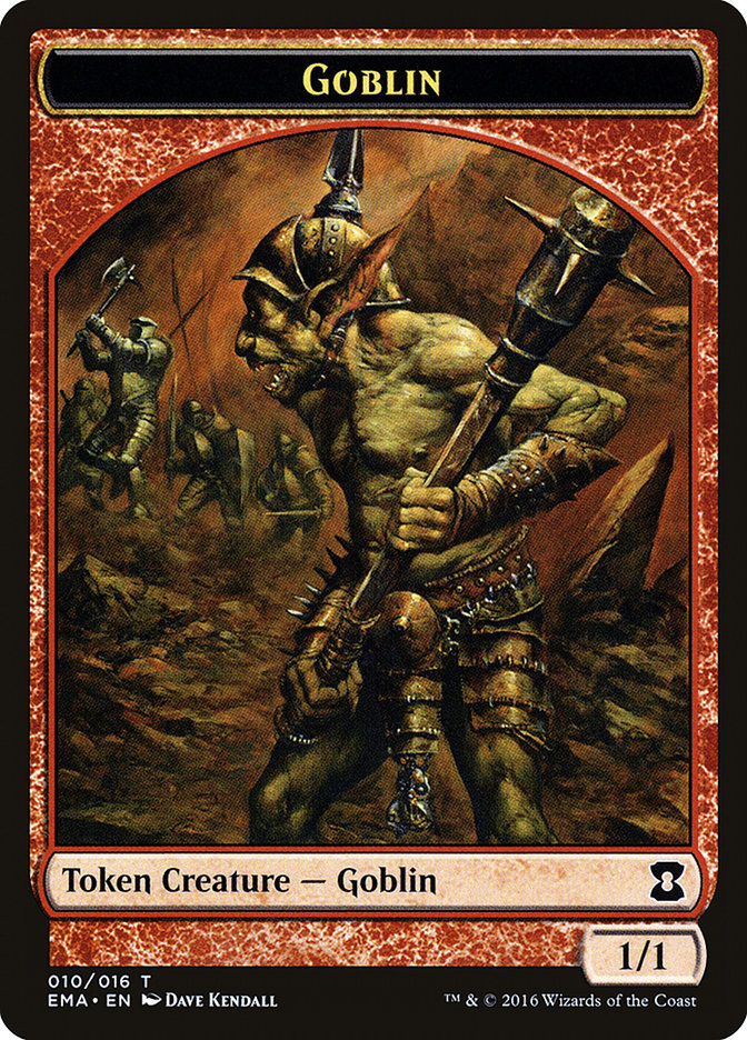 Goblin Token [Eternal Masters Tokens] | Dragon's Lair Comics and Fantasy Houston TX